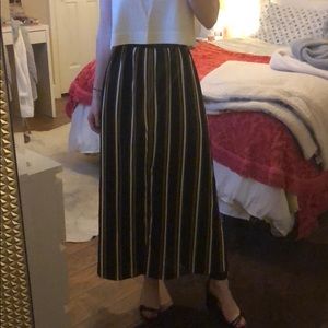 Striped Maxi Skirt